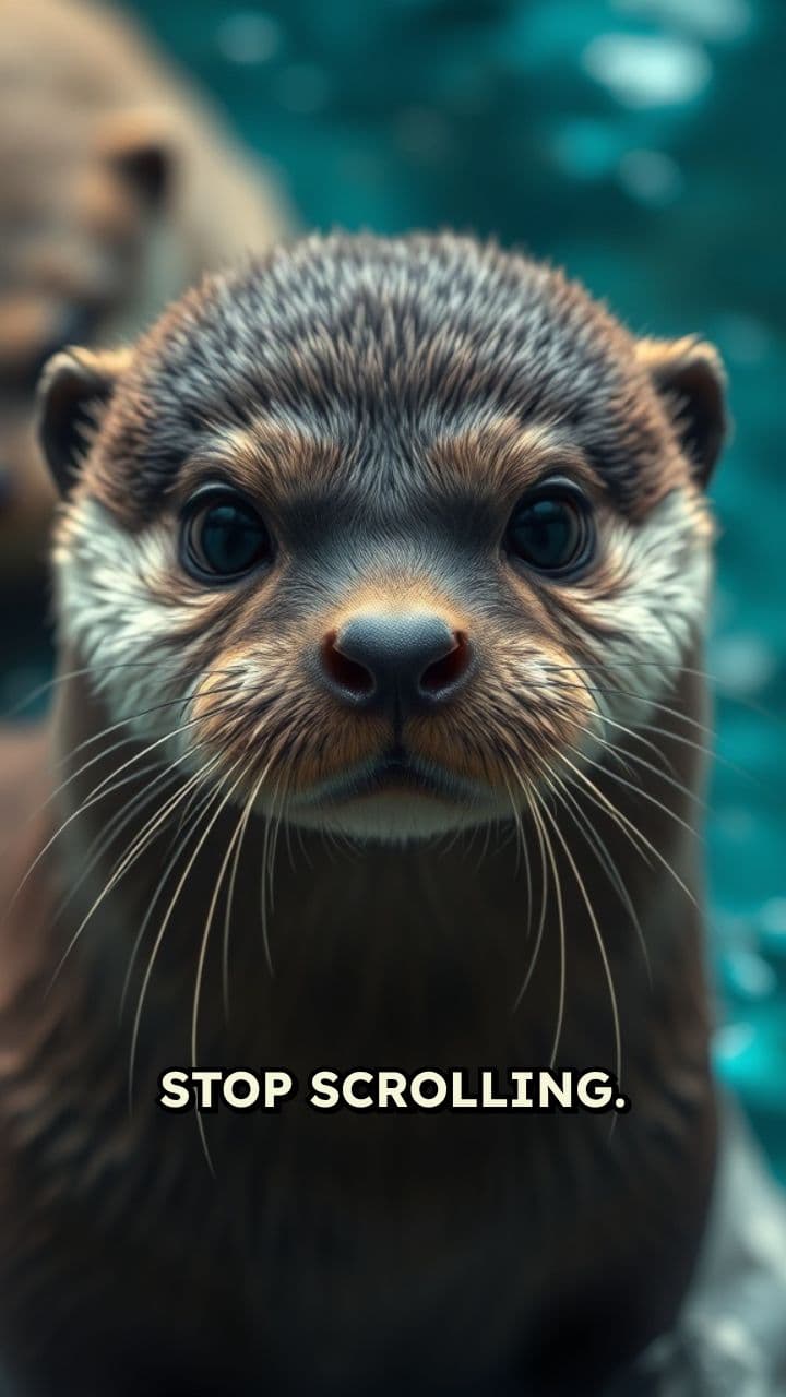 Otter's Heartfelt Reunion with Its Keeper