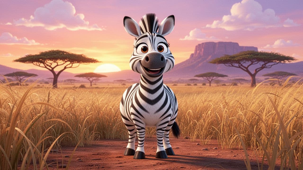 얼룩말 줄무늬 이야기