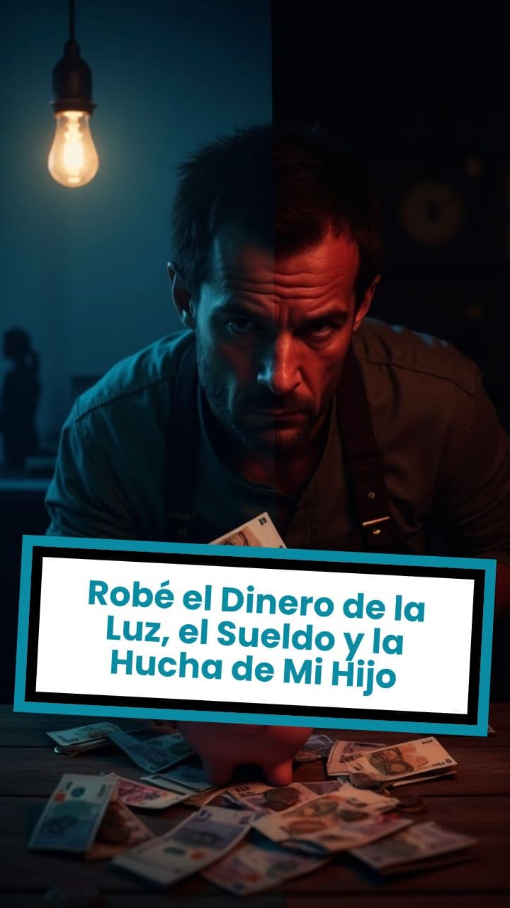 Robé el Dinero de la Luz, el Sueldo y la Hucha de Mi Hijo