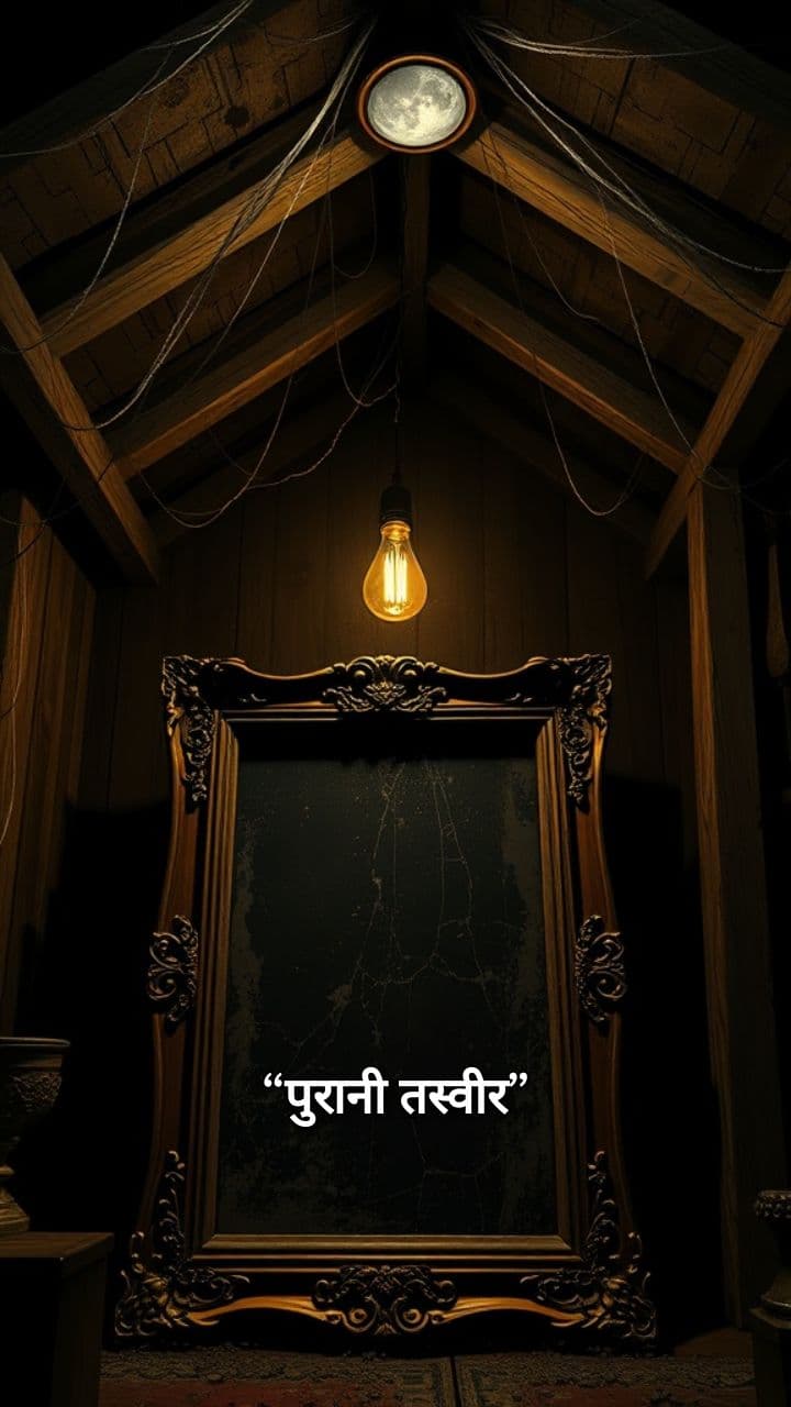 "धुंधली आकृति की मुस्कान"