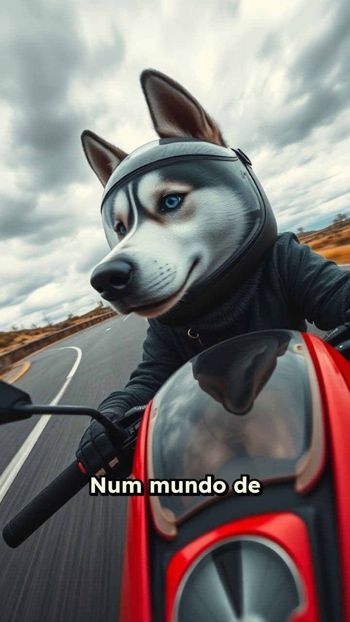 A Lenda da Estrada: O Husky Piloto