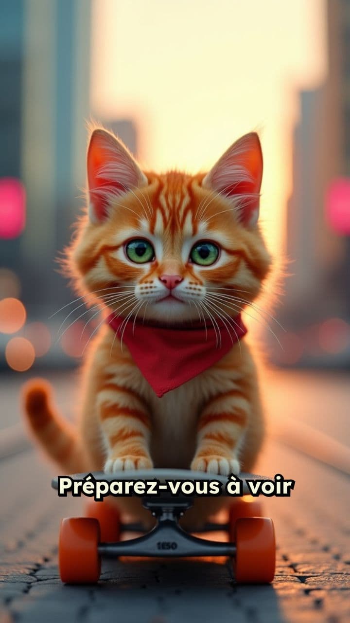 Le Skater Félin du Futur