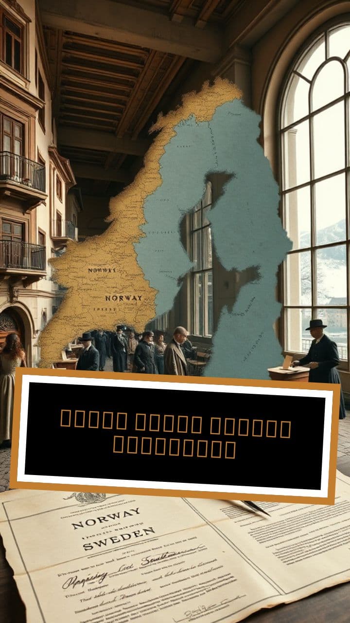 যুদ্ধ ছাড়াই নরওয়ের স্বাধীনতা