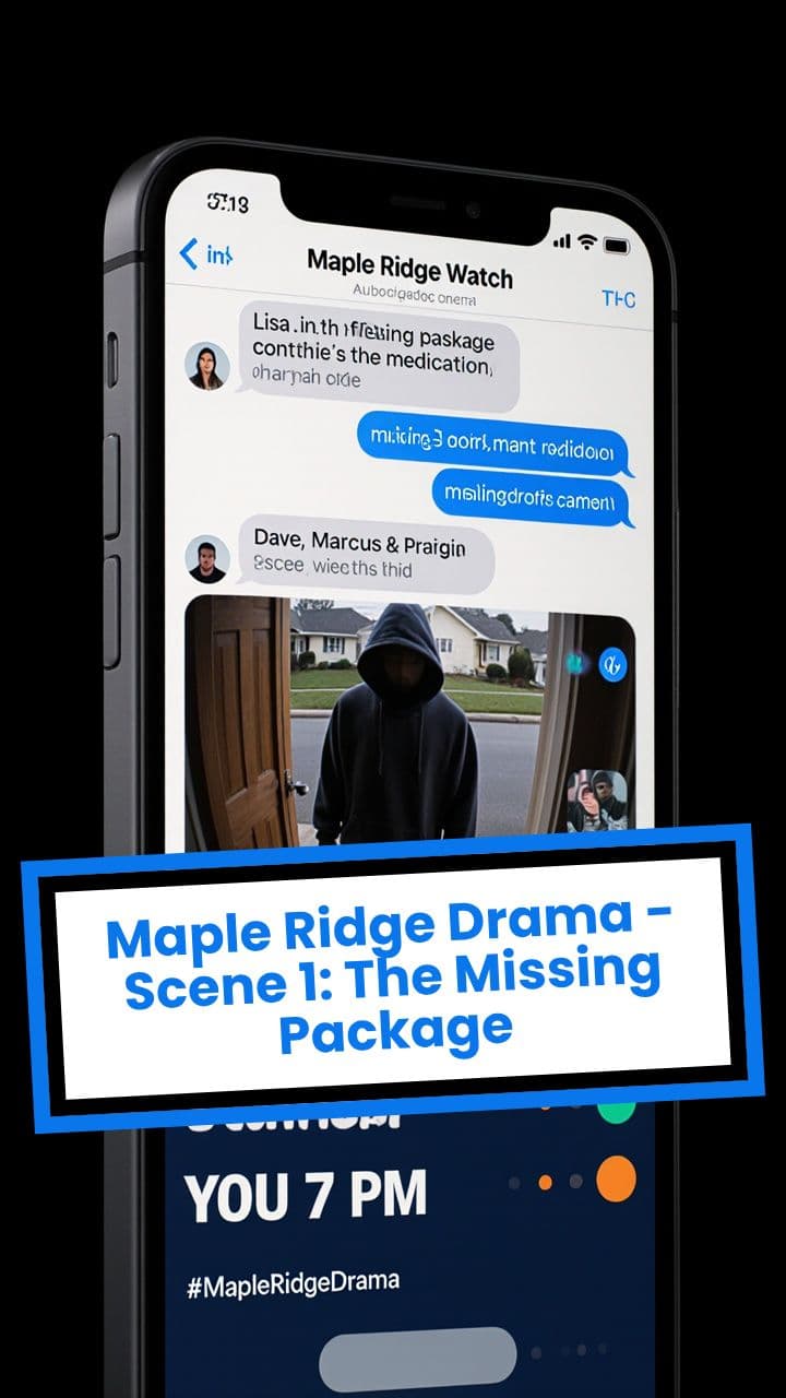 Maple Ridge Drama - Scene 1: The Missing Package
