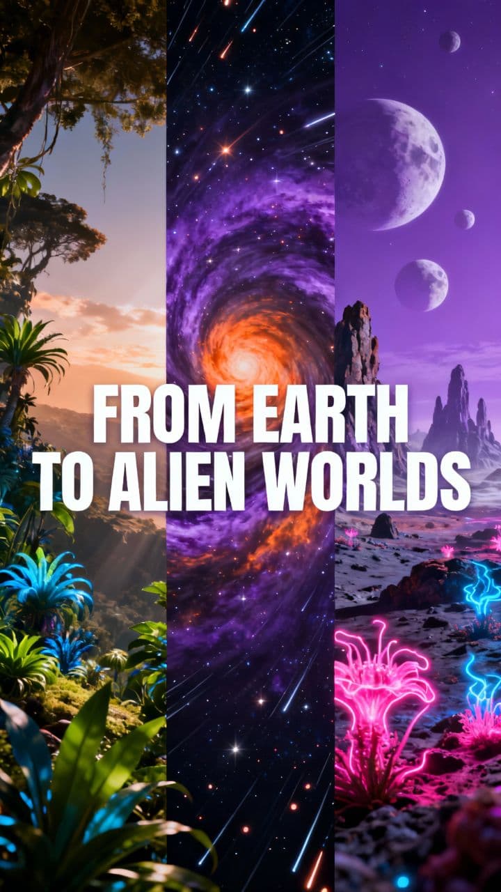 From Earth to Alien Worlds