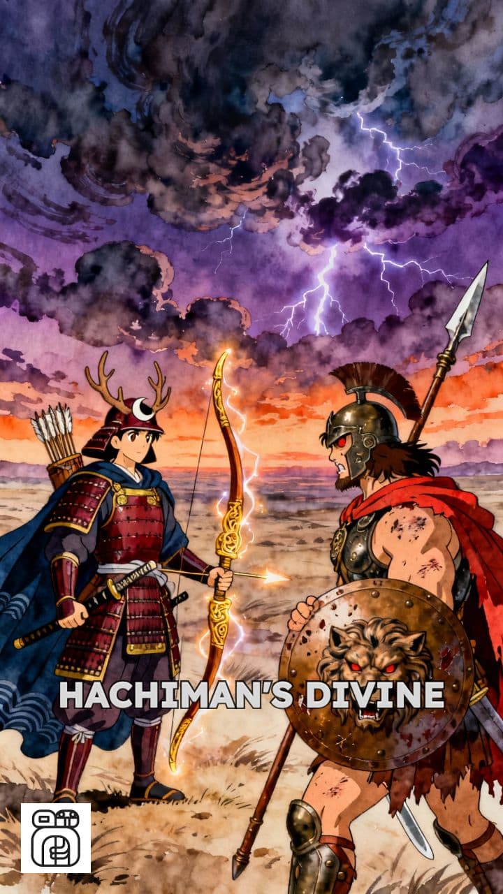 Hachiman vs. Ares: Clash of War Gods