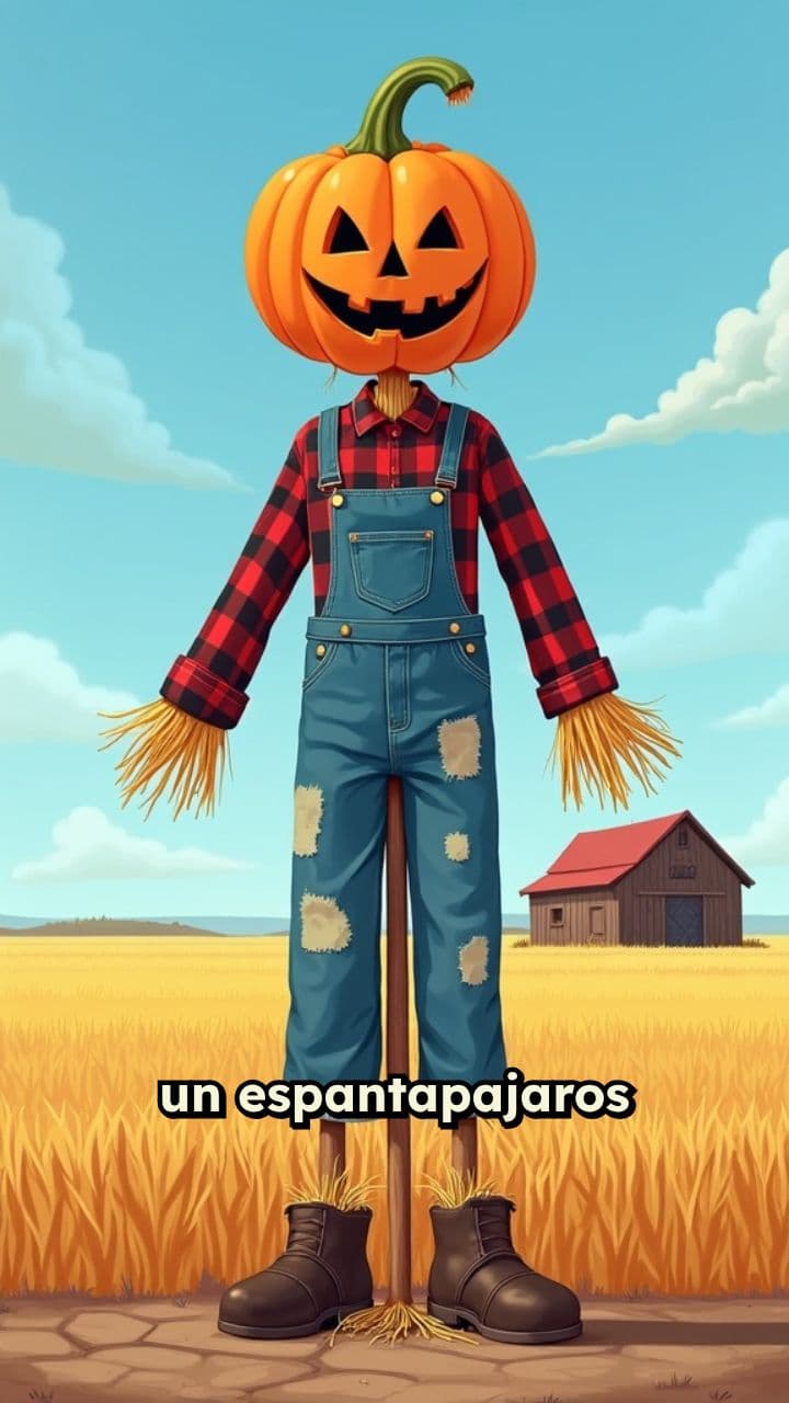 El espantapájaros bailarín