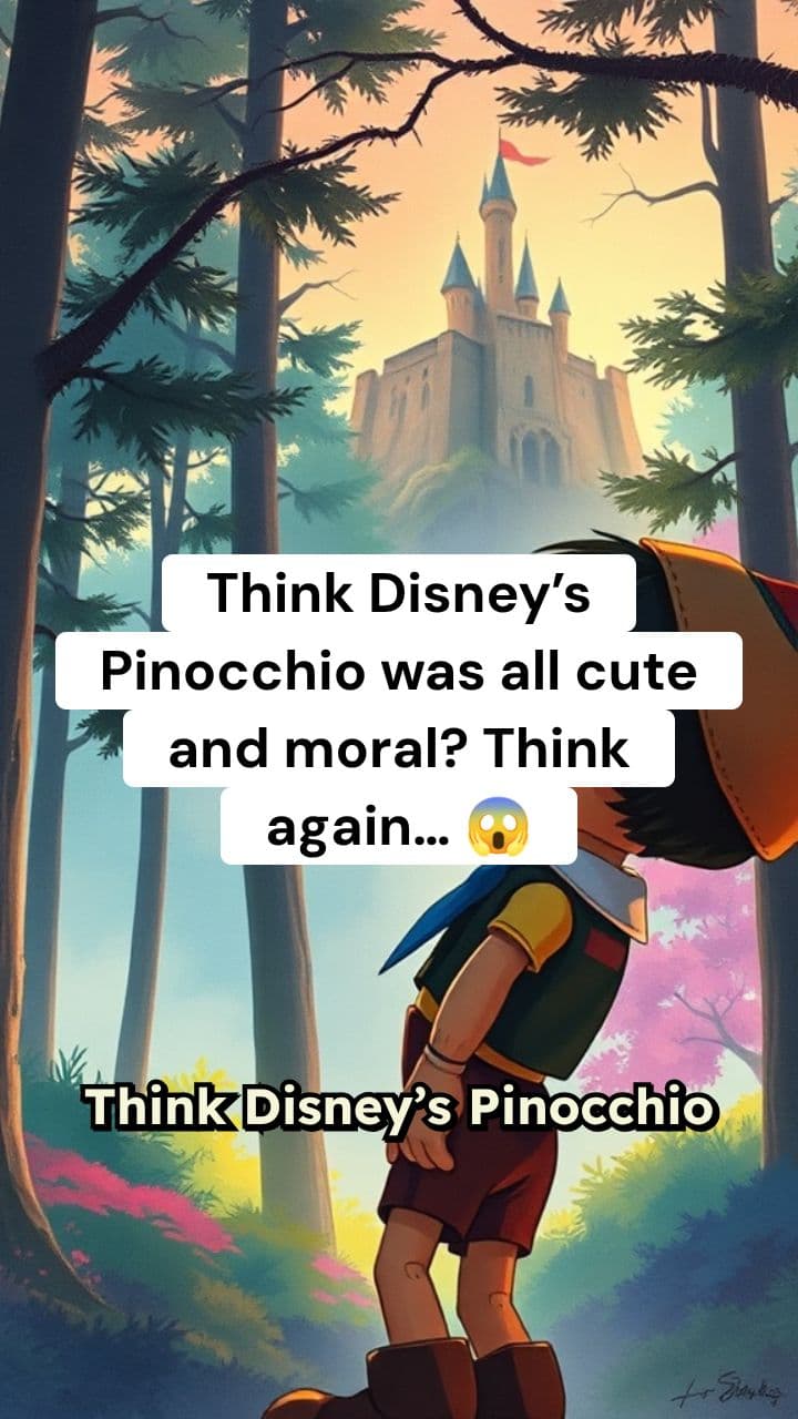 The Dark Truth of Pinocchio