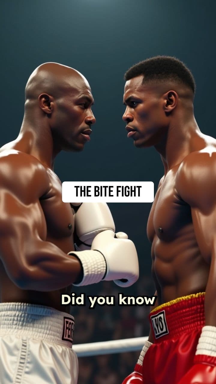 The Infamous Bite Fight: Tyson vs. Holyfield