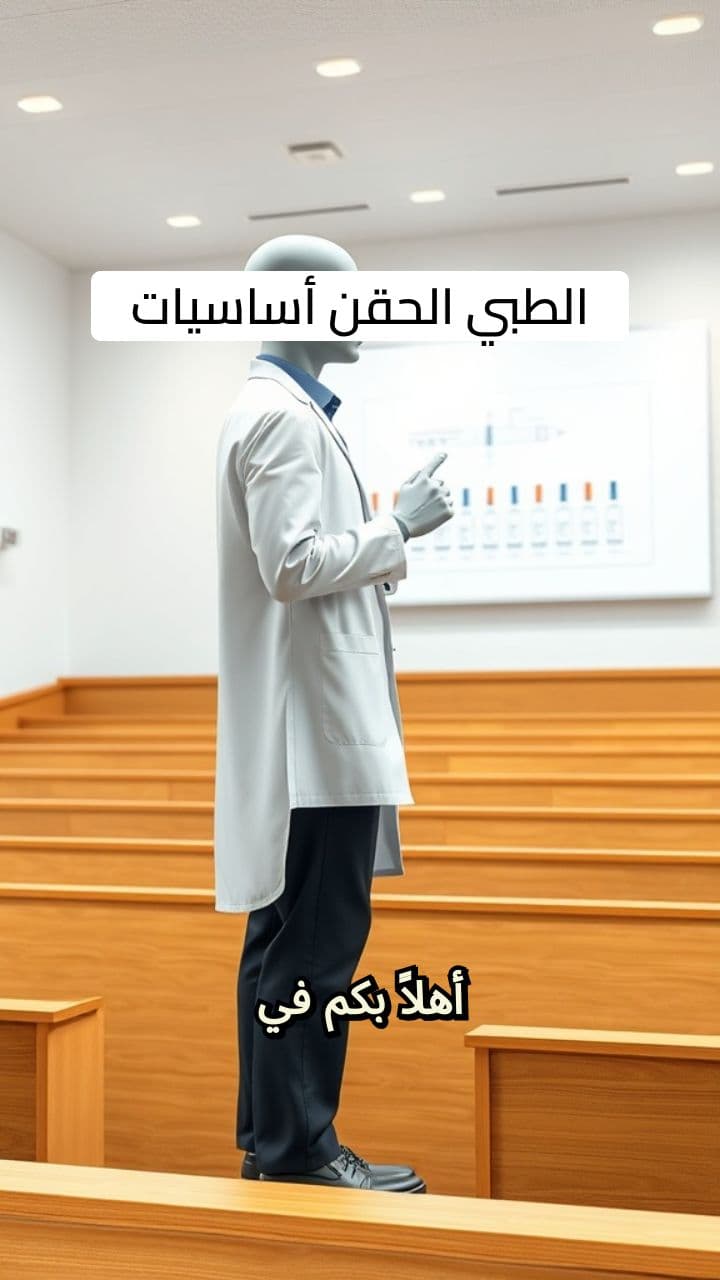 محاضرة طبية ثلاثية الأبعاد