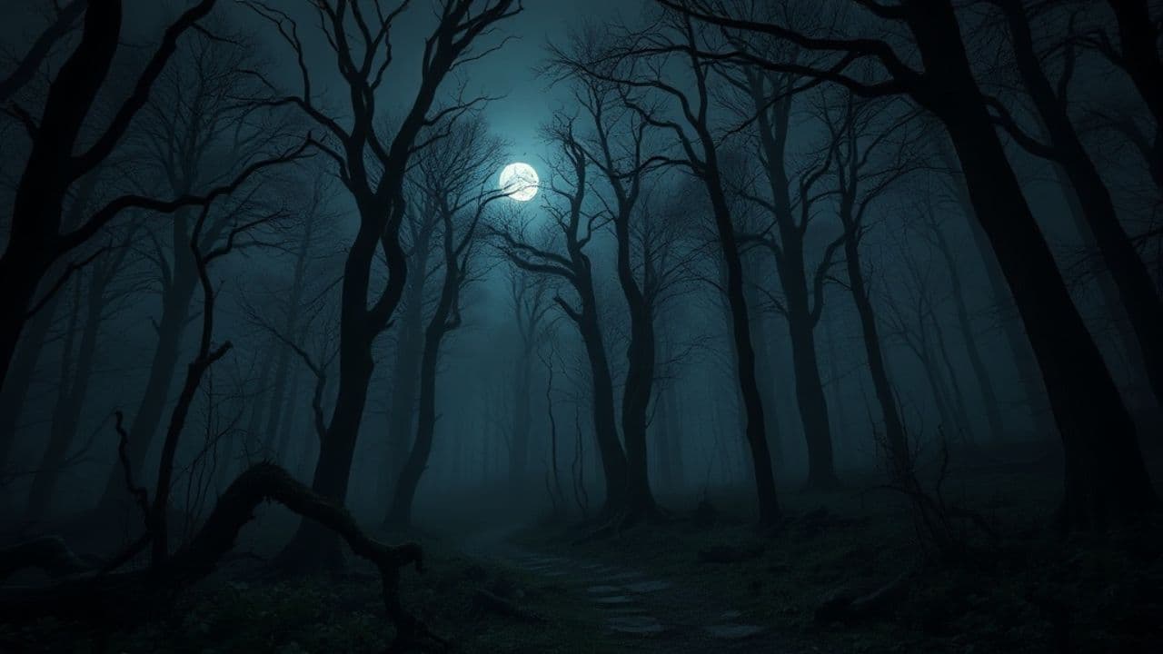 Ostatnia noc jeźdźca w lesie