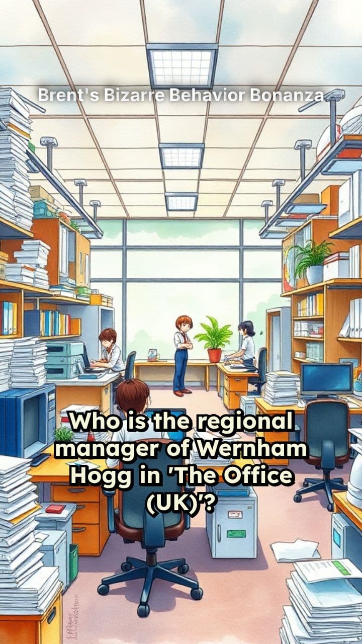 Brent's Bizarre Behavior Bonanza