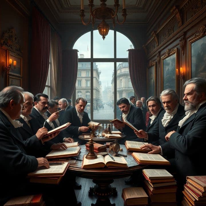 حروب الأدب الفرنسي في القرن التاسع عشر