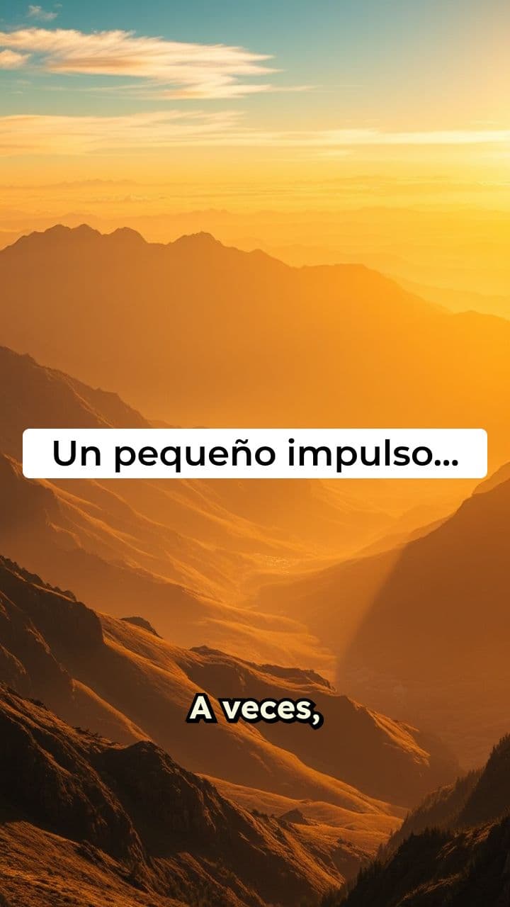 Un Pequeño Impulso