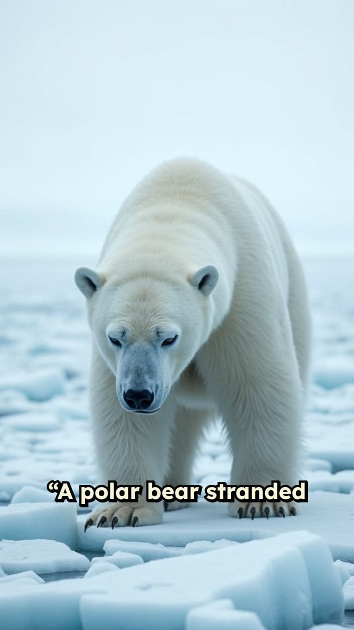 Hopeful Rescue of a Polar Bear