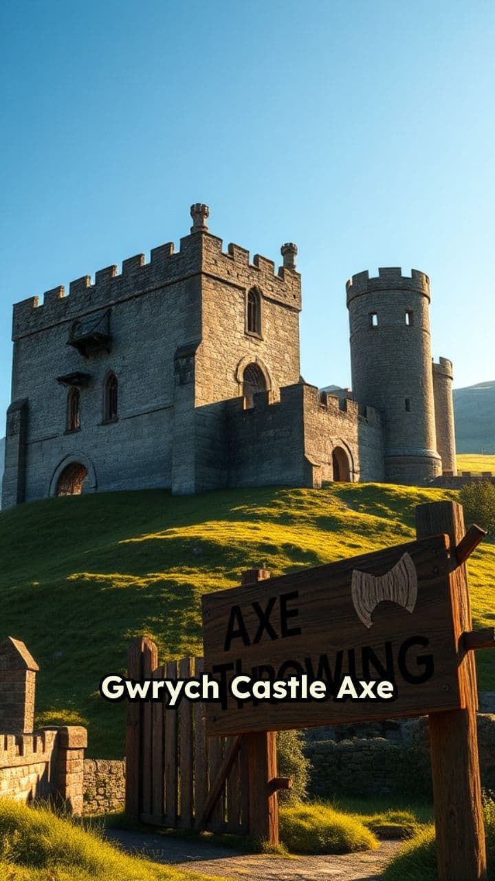 Gwrych Castle Axe Throwing Safety Briefing