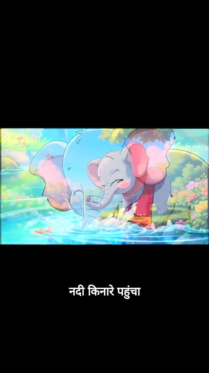 जंगल में हाथी की पानी वाली मस्ती