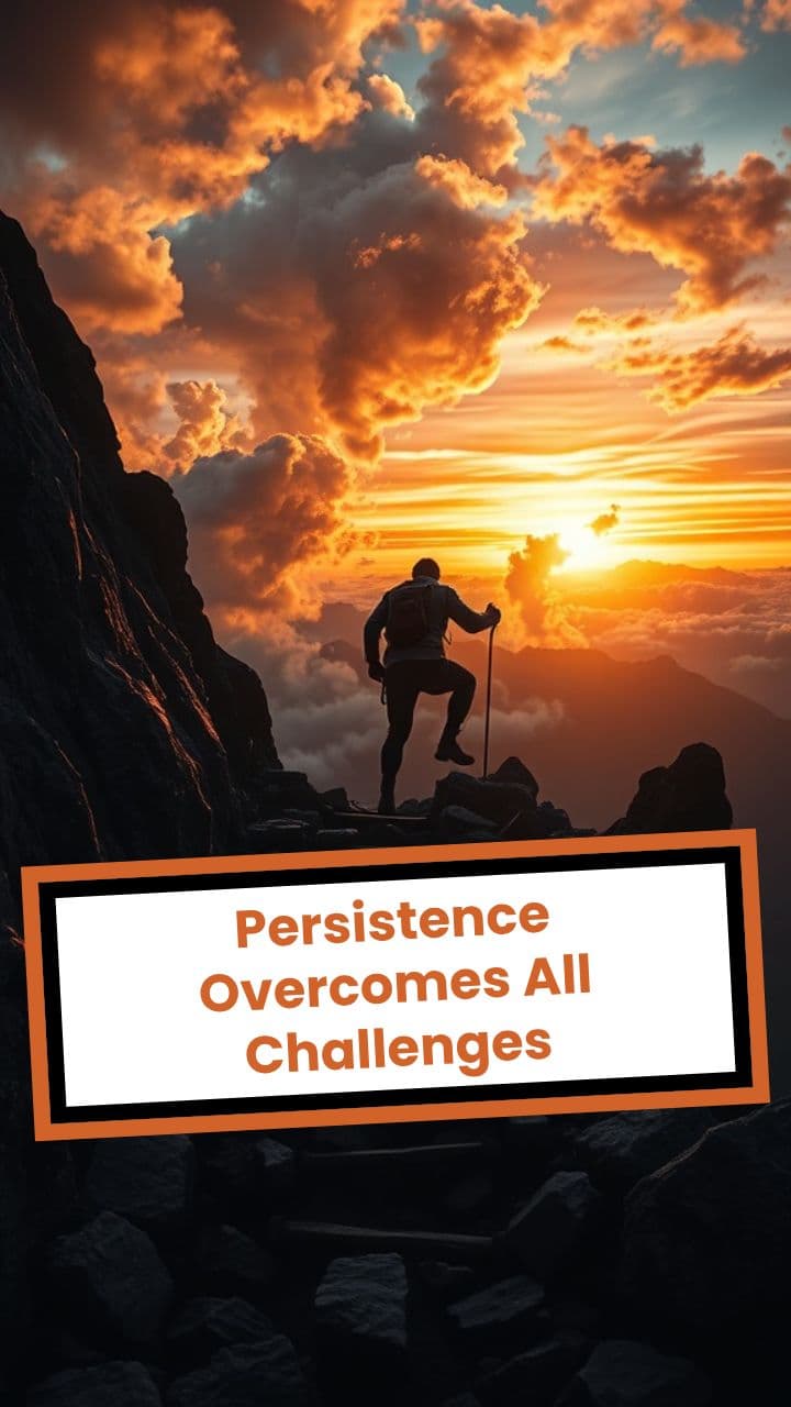 Persistence Overcomes All Challenges
