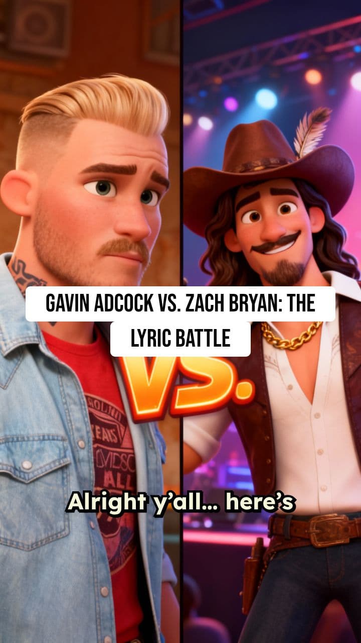 Gavin Adcock vs. Zach Bryan — The Lyric Battle
