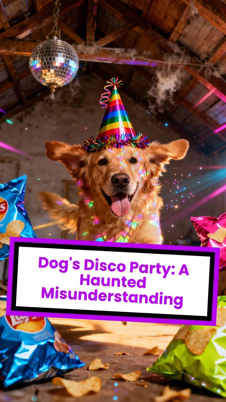Dog's Disco Party: A Haunted Misunderstanding