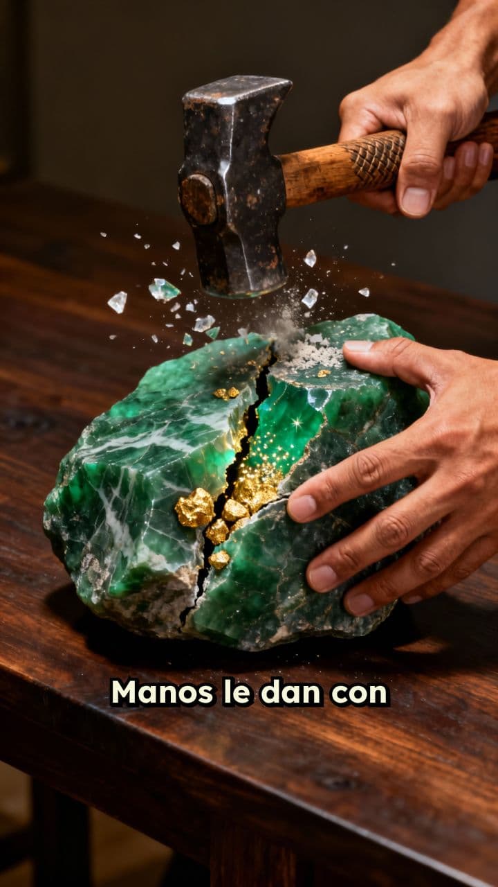 Martillo y jade: ASMR en acción