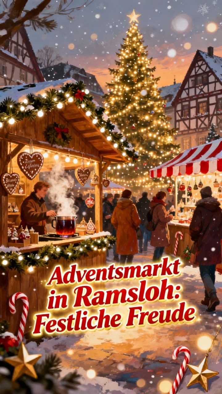 Adventsmarkt in Ramsloh: Festliche Freude