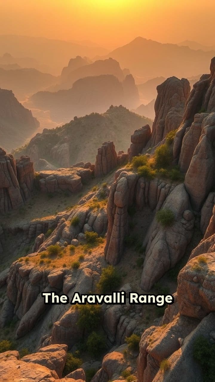 Aravalli Range: Ancient Guardians Under Threat