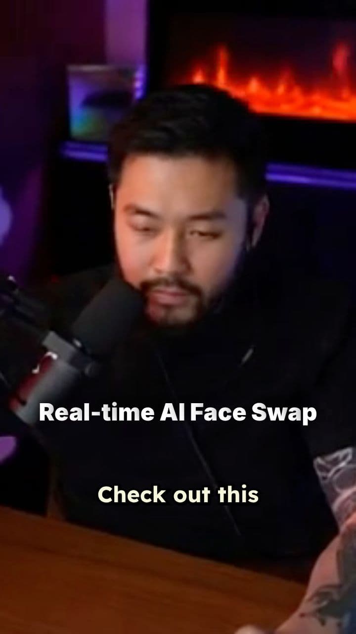 Real-Time AI Face Morph Filter
