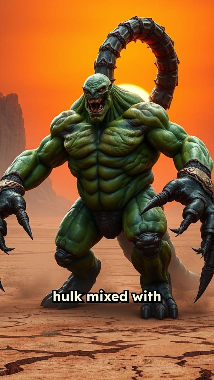Hulk Scorpion Fusion