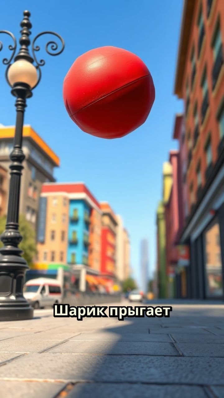 Приключения Шарика в городе