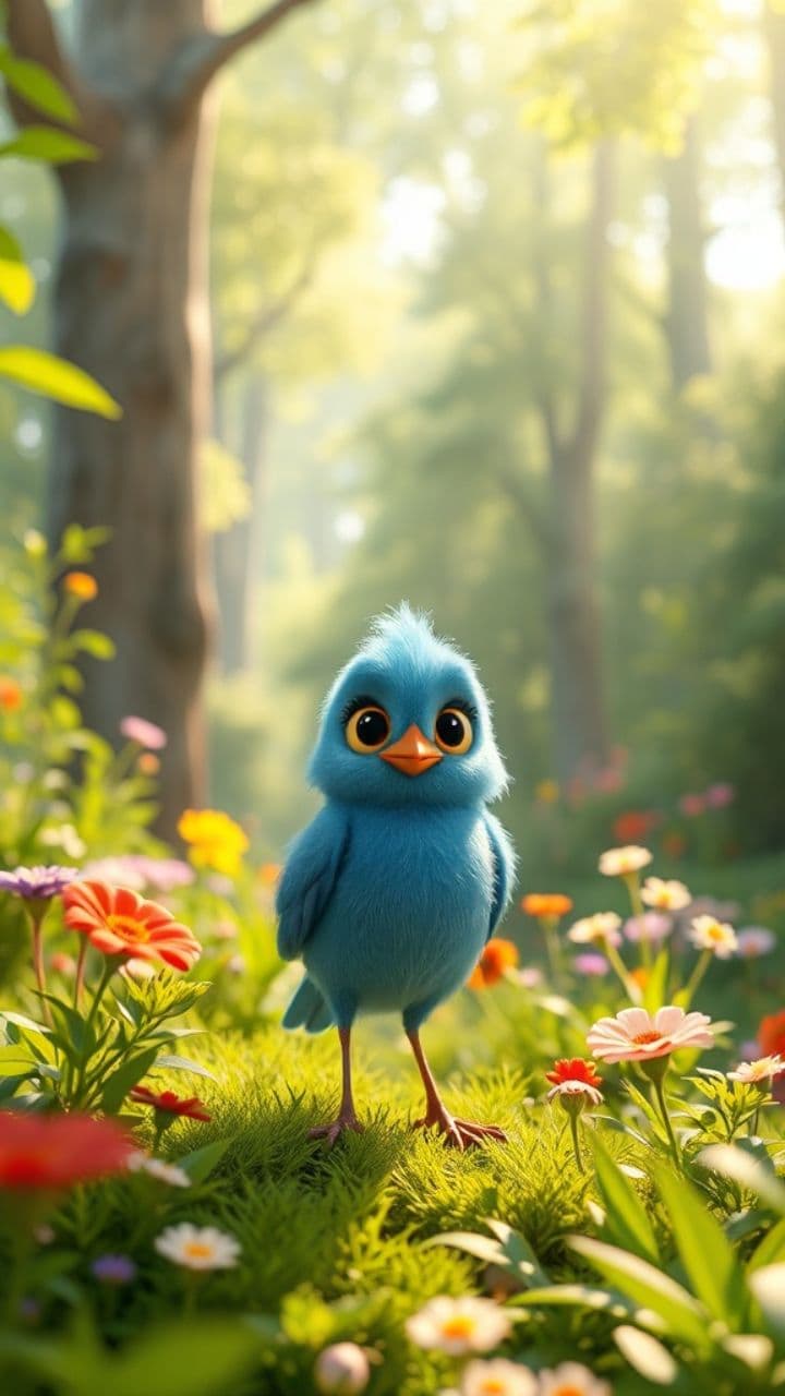 नीलू और छोटी चींटी की दोस्ती