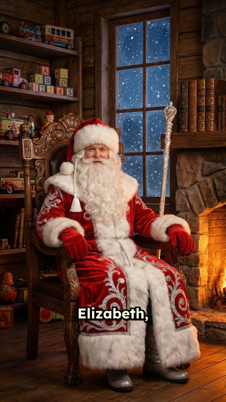 Santa’s Message of Kindness to Mom