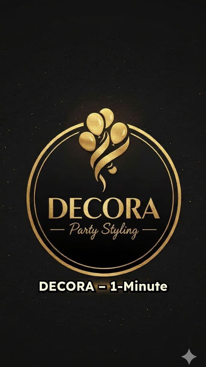 Unforgettable Event Decorations by DECORA