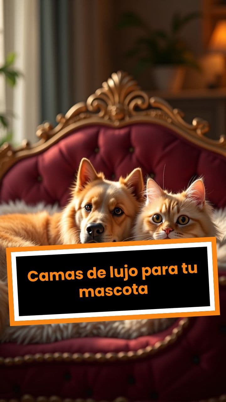 Camas de lujo para tu mascota