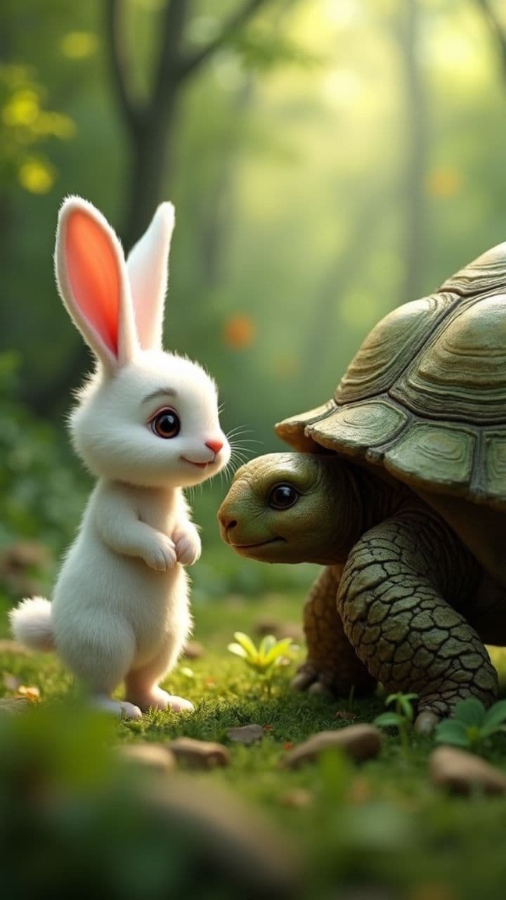 खरगोश और कछुए की दोस्ती