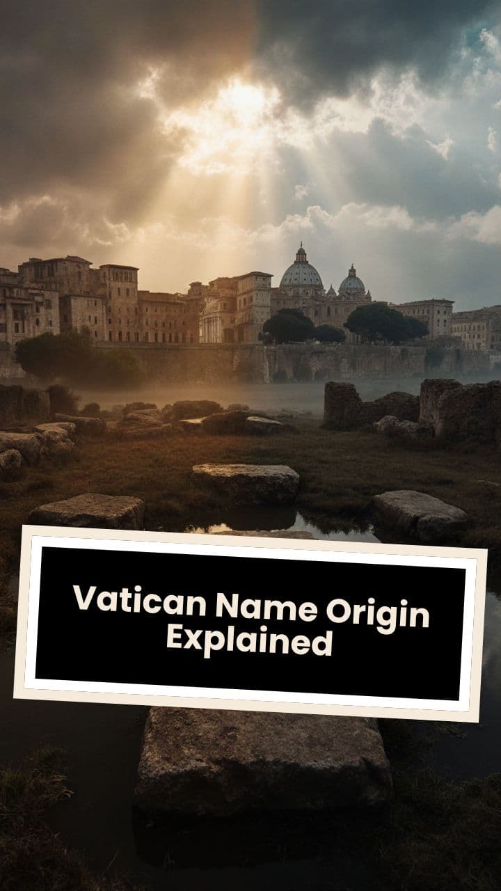 Vatican Name Origin Explained