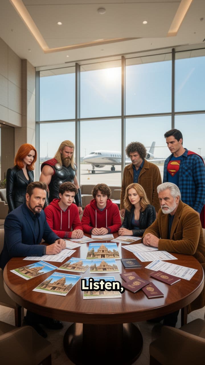 Avengers Visit Hanuman Temple in India