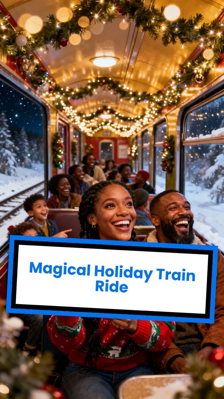 Magical Holiday Train Ride