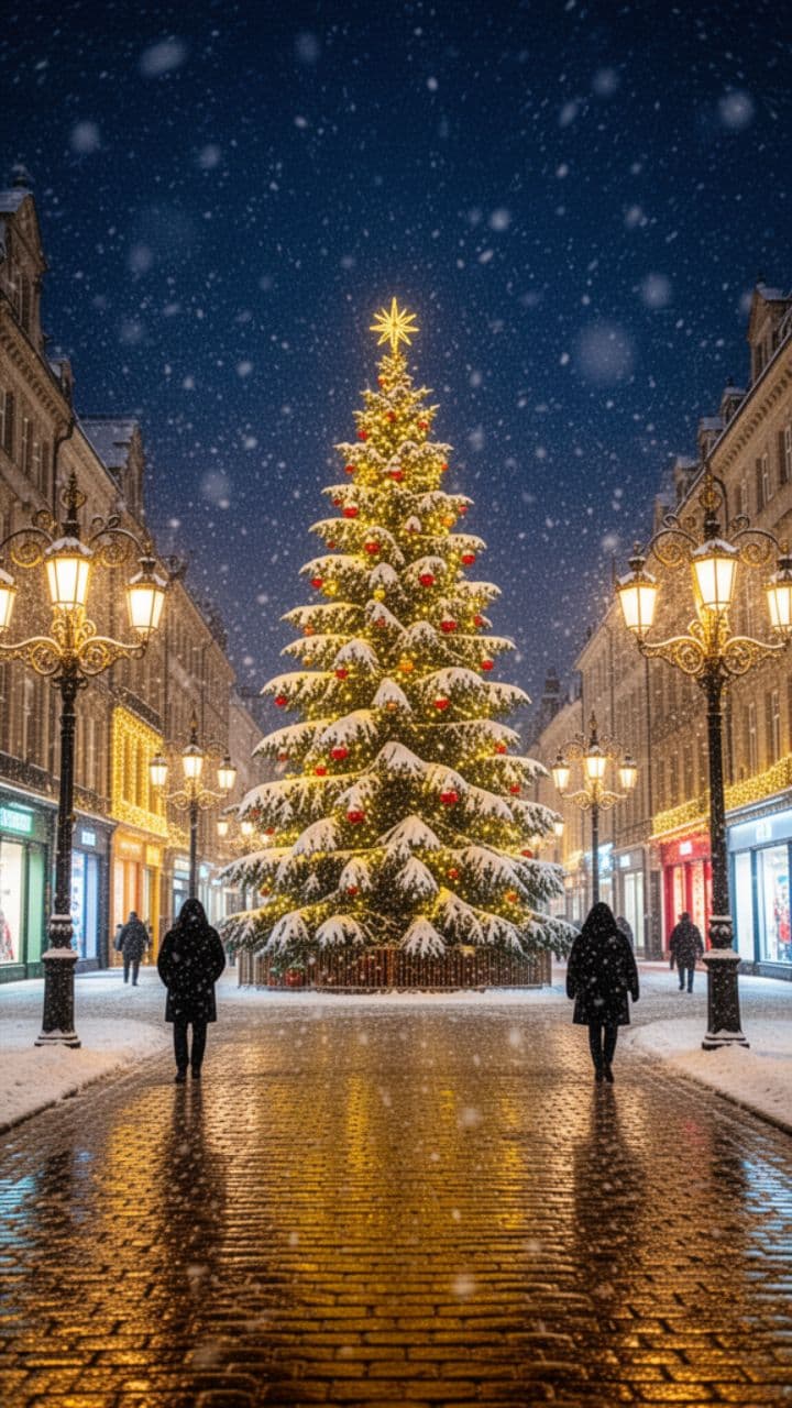 Новогодний тост в Испании и Москве