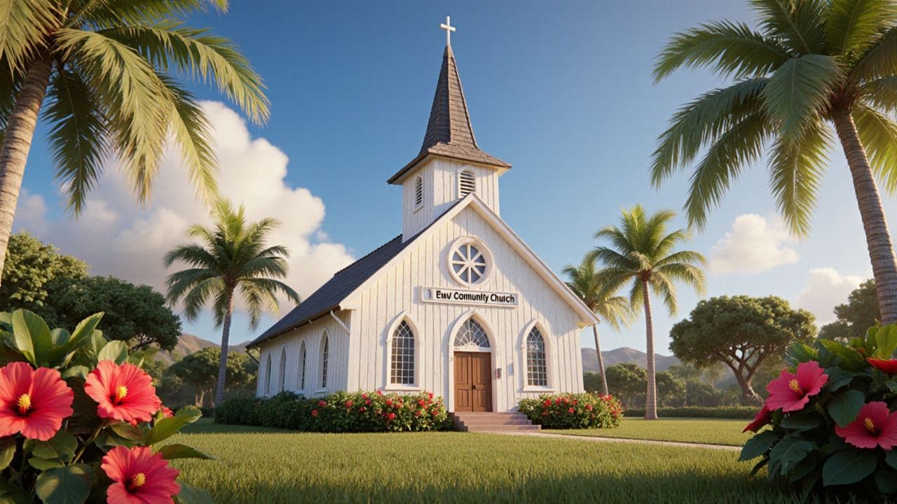 Mele Kalikimaka at Ewa Community Church