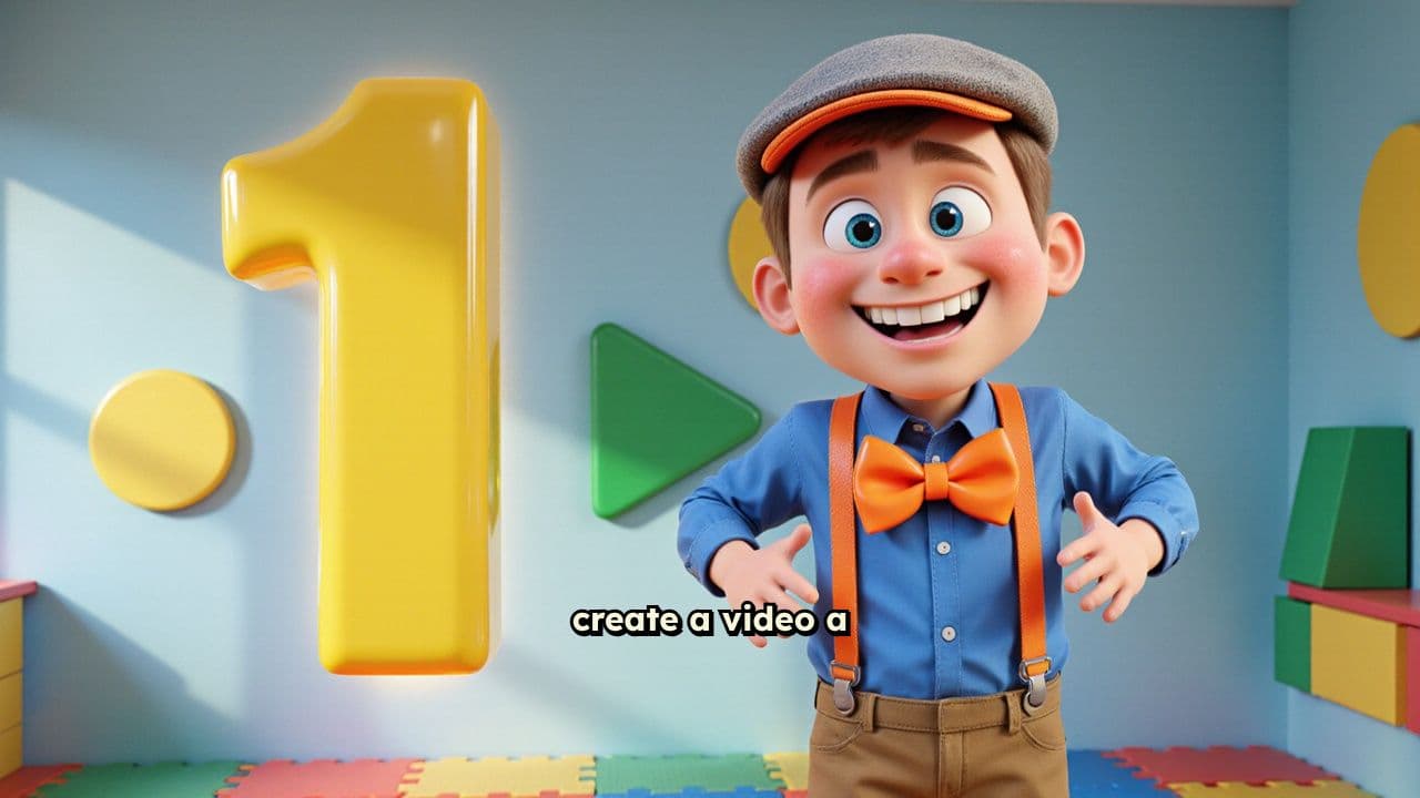 Blippi-Style Alphabet Pop-Up Song