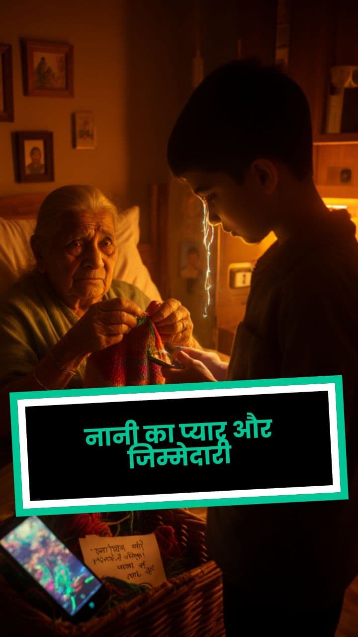 नानी का प्यार और जिम्मेदारी