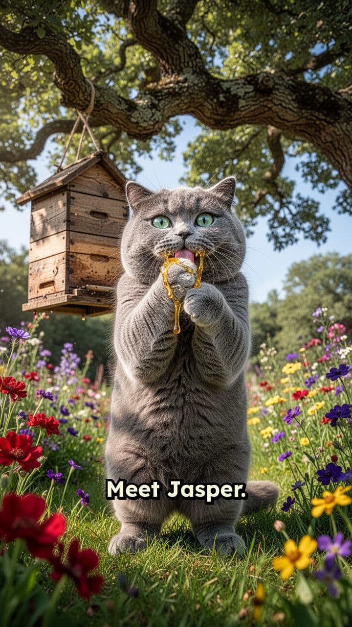 Jasper's Sticky Situation