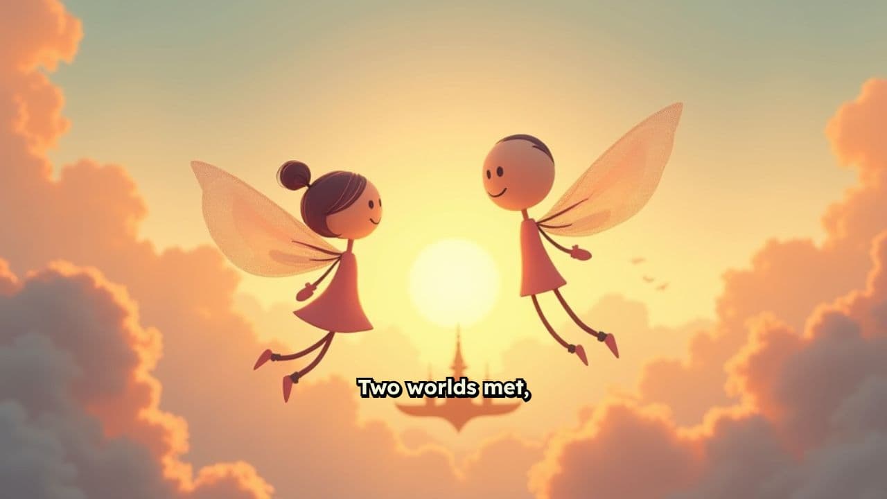 Connected by a Golden Line