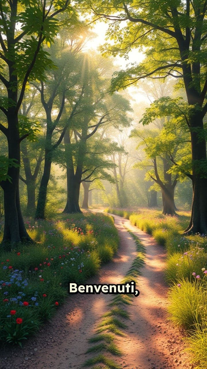 Avventura nell'Alfabeto e nei Numeri nel Bosco Incantato