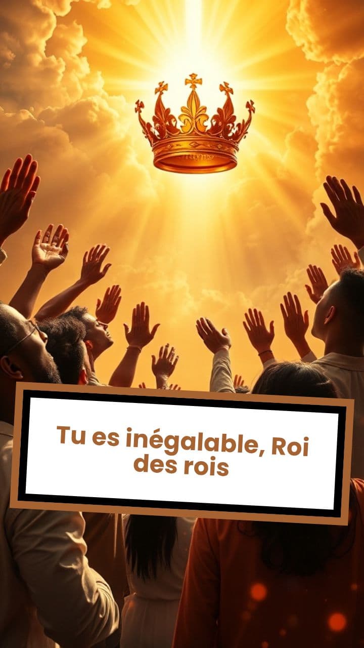 Tu es inégalable, Roi des rois