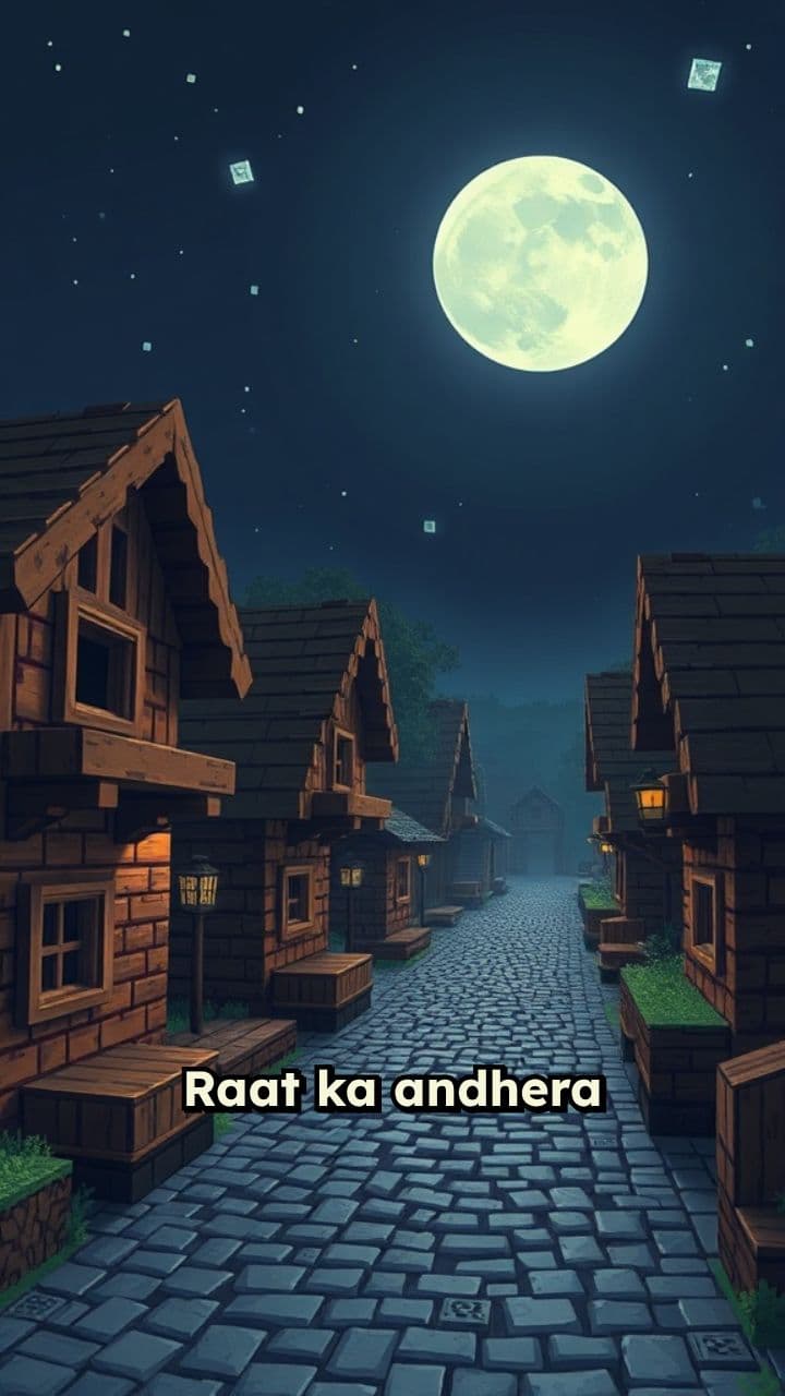 Shadow Pursuit Through Lava Ruins