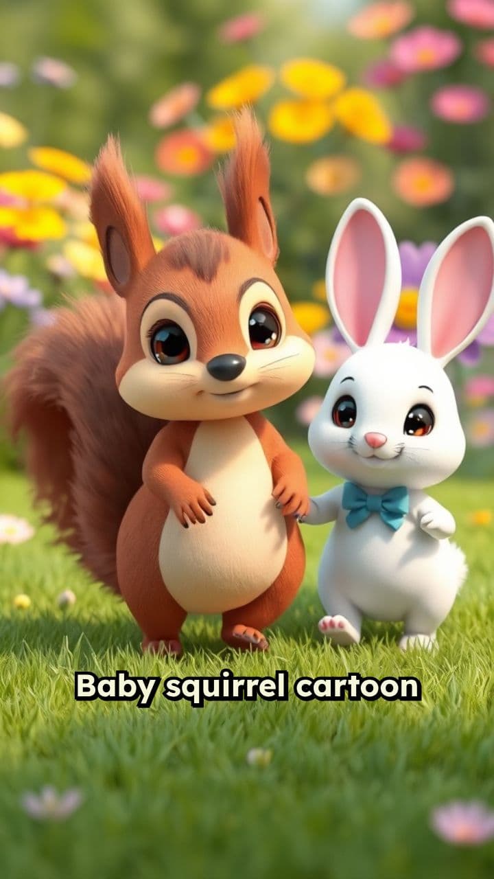 Bunny and Squirrel’s Red Ball Day