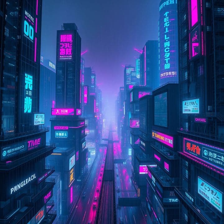 Neon Adventures in Synthwave