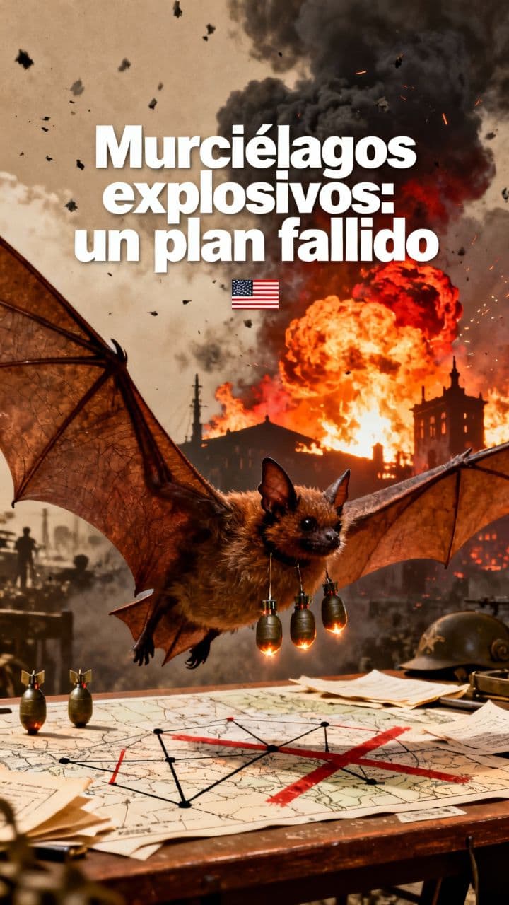 Murciélagos explosivos: un plan fallido